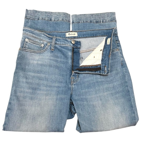 Madewell Cali Demi Boot Medium Wash Stretch Denim Jeans Women’s 32 - Picture 10 of 15